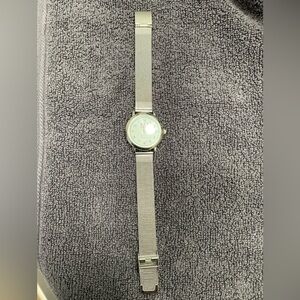 NEW Ladies Silver Olympic Watch